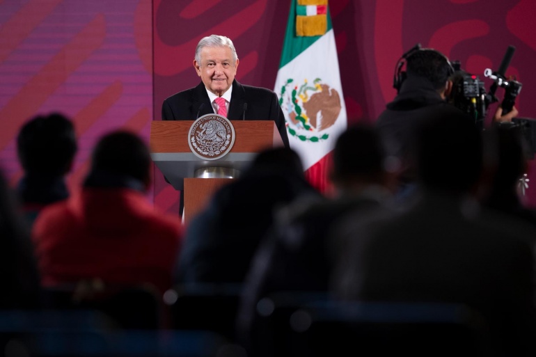 Candidatos a dirigir sindicato petrolero exponen propuestas en conferencia del presidente AMLO; «es un ejercicio inédito para la vida sindical», afirma