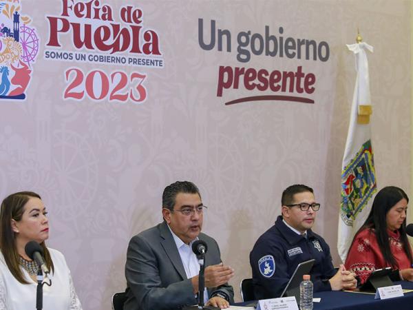 Refrendará Feria de Puebla orgullo de ser poblano: Sergio Salomón