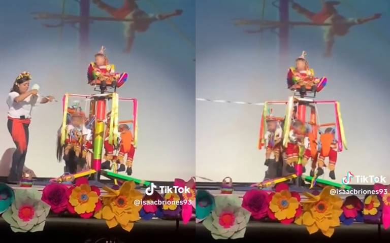 Bebés recrean danza de los Voladores de Papantla y se ganan el corazón de los internautas