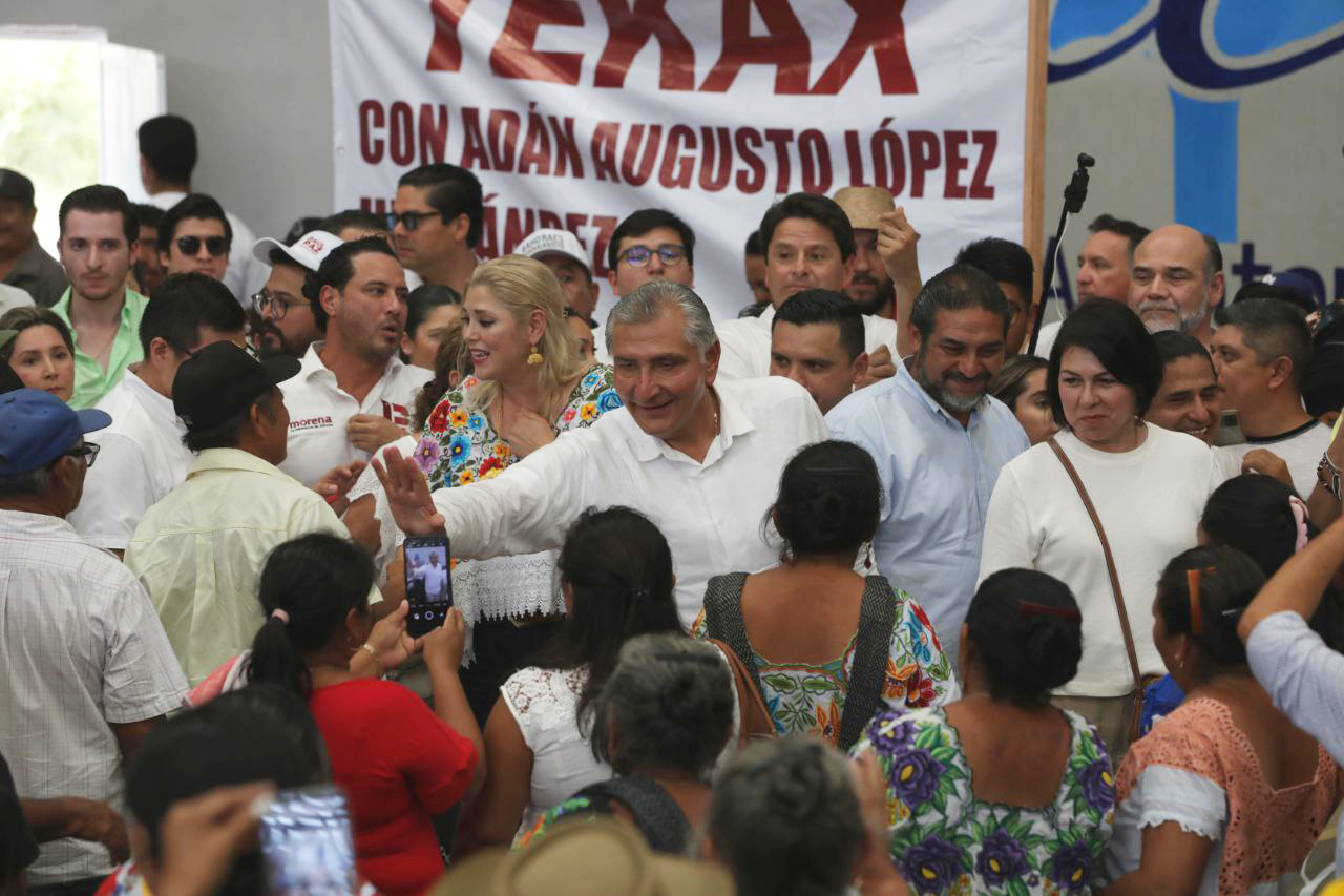 El presidente Andrés Manuel López Obrador ha apoyado a Yucatán como a ningún otro estado, asegura Adán Augusto López Hernández