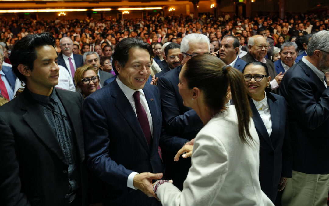 HOY ES UN DÍA HISTÓRICO. POR PRIMERA VEZ NUESTRO PAÍS TENDRÁ UNA MUJER PRESIDENTA ELECTA: MARIO DELGADO