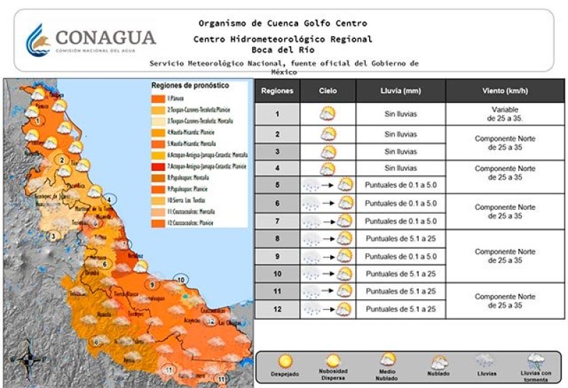 Aumento de temperatura en mayor parte del Estado