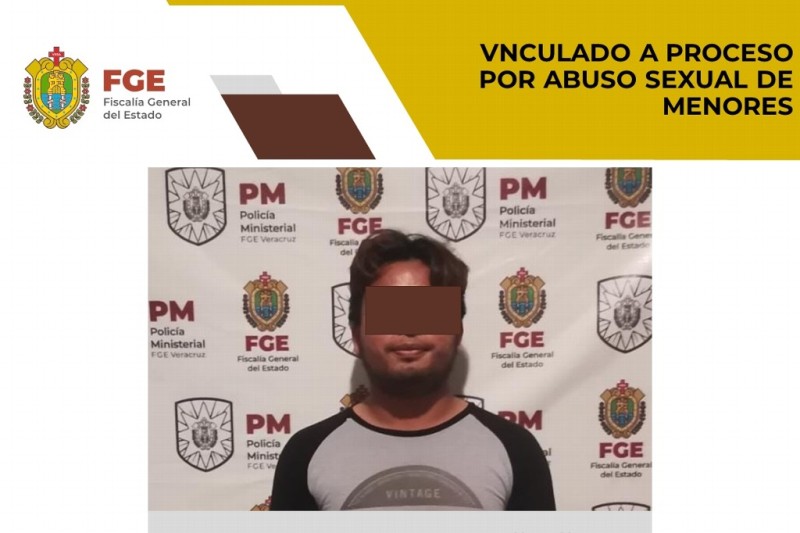 Vinculan a proceso a hombre por presunto abuso sexual de un menor