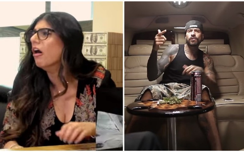 ¿Acaso tiene 17 años?: Mia Khalifa se burla de Babo, vocalista de Cartel de Santa (+video)