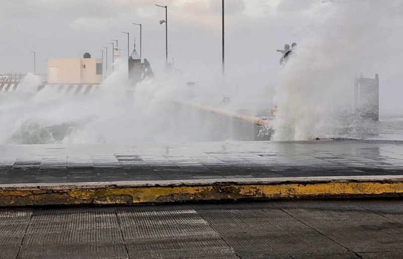 Actualizan Aviso Especial por frente frío y Norte en Veracruz