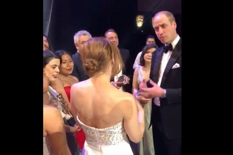 Príncipe Guillermo felicita a Yalitza Aparicio por el éxito de «Roma» (+video)