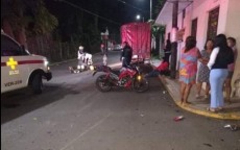 Una mujer sin vida deja accidente de motocicletas en Córdoba, Veracruz