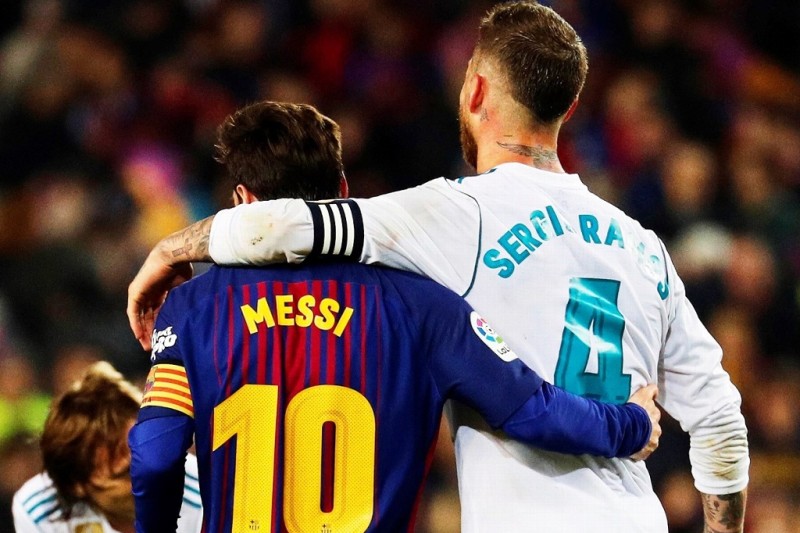 Sergio Ramos elogia a Lionel Messi