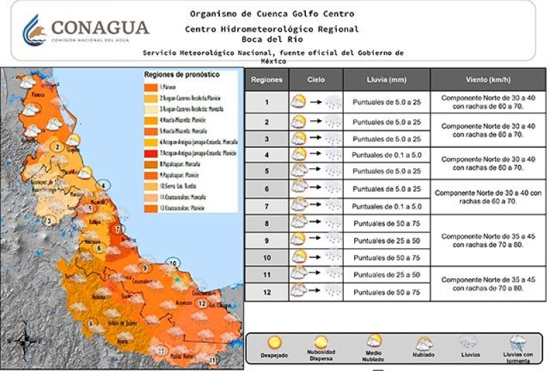 Continuará el ambiente frío este sábado en mayor parte del Estado